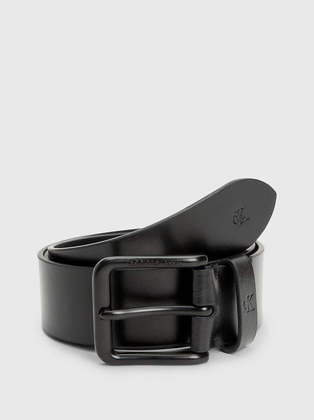 Calvin Klein USA Leather Mens Belt Black 3852469-UE